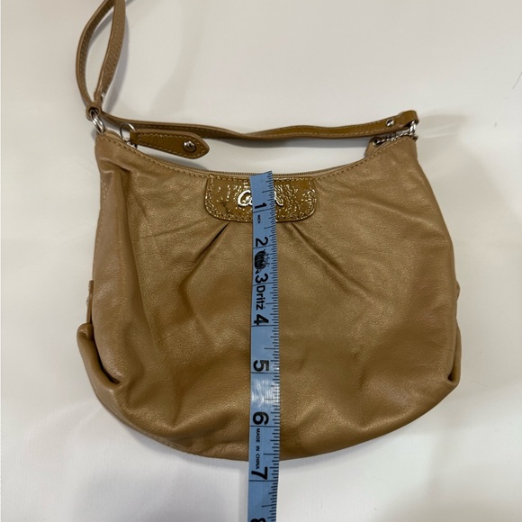 Coach “Ashely” leather swing pack Brown Leather crossbody bag - small - Picture 2 of 8